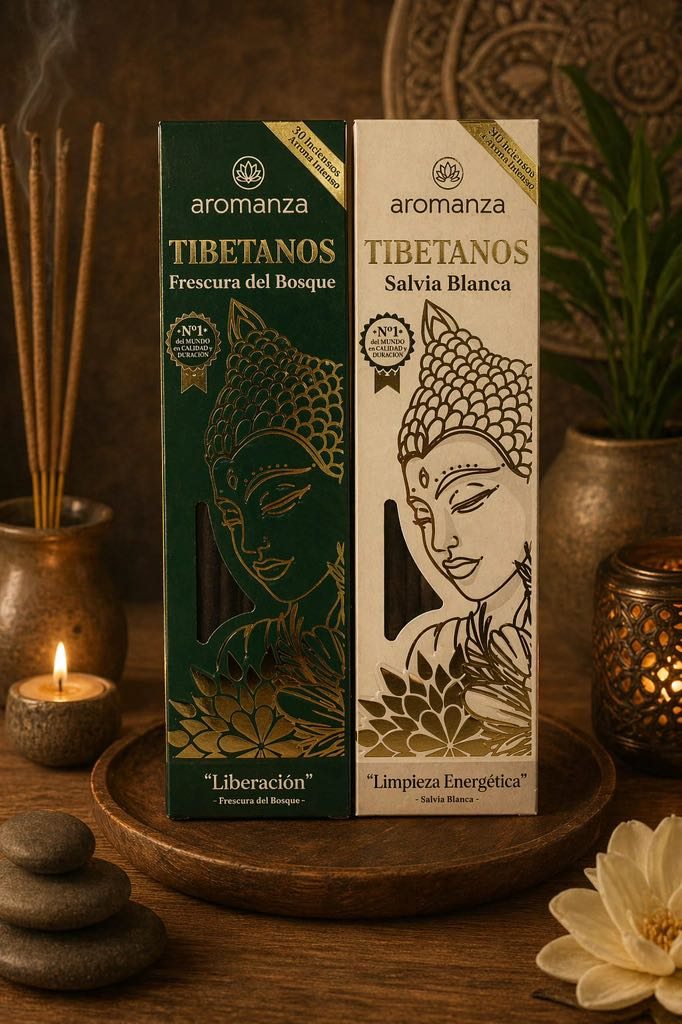 Aromanza Tibetanos: Frescura del Bosque y Salvia Blanca
