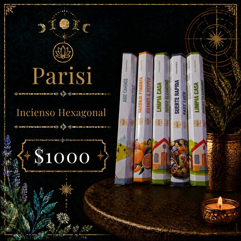 Parisi · Incienso Hexagonal