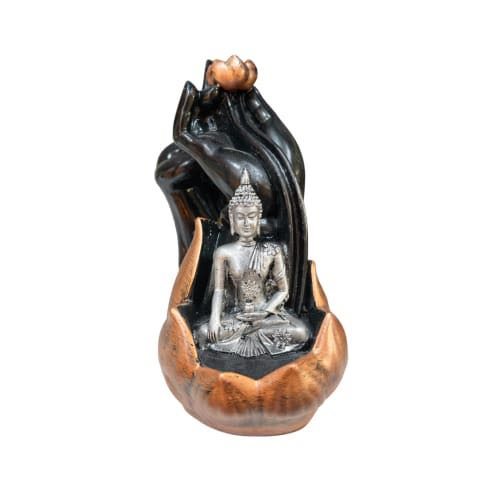 Cascada de humo Mano de Buda, 22 cm